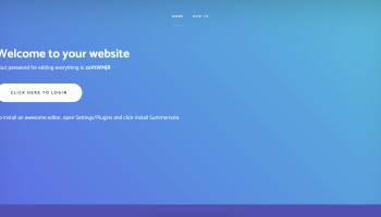 WonderCMS 3.4.2 screenshot
