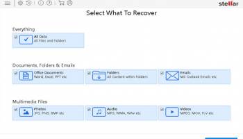 Stellar Data Recovery-Windows Standard screenshot
