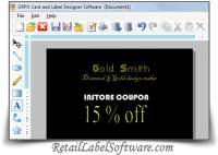 Visiting Card Designer screenshot