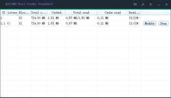 QILING Fast Cache Standard screenshot