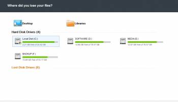 IUWEshare Any Data Recovery Wizard screenshot