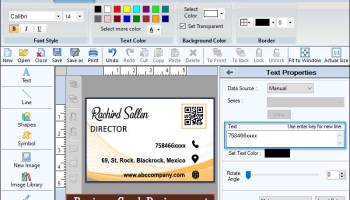 Business Cards Maker screenshot