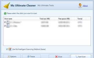 Mz Ultimate Cleaner screenshot