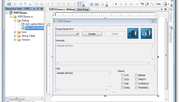Virtual Serial Port Control screenshot