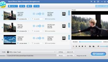 Tipard iPhone Video Converter screenshot