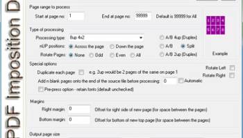 PDF Imposition DE screenshot