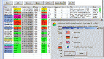 HarvEX Auction Processor / TurboSniper SE screenshot