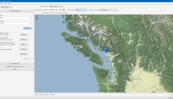 UTM Coordinate Converter screenshot