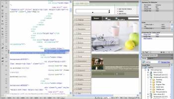 Adobe Dreamweaver CS5 screenshot