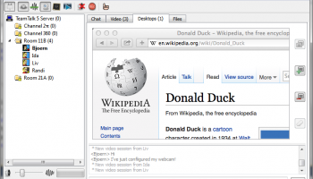 TeamTalk screenshot