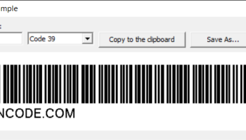 VB6Barcode screenshot