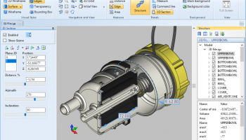 2D/3D cad: dwg, dxf, plt, cgm, svg, pdf screenshot