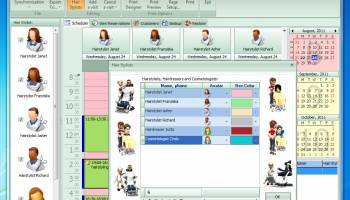 Hair Stylist Calendar screenshot
