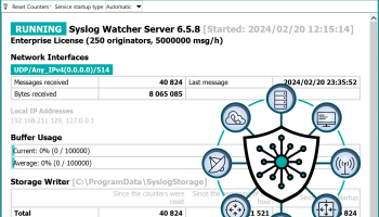 Syslog Watcher screenshot