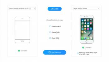 Apeaksoft Phone Transfer screenshot