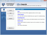 Upgrade Word 2003 to 2007 screenshot