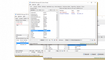 TekRADIUS LT screenshot