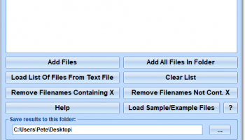 Convert Multiple UTF-8 Text Files To ASCII Software screenshot