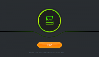 Shining Raw Drive Data Recovery screenshot