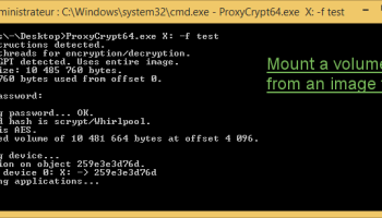 ProxyCrypt screenshot
