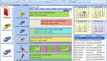 Rental Calendar screenshot
