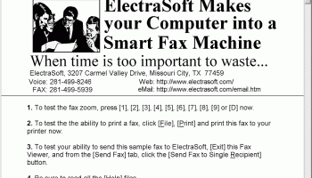 Pcx-Dcx Fax Viewer screenshot