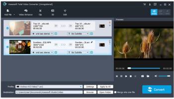 Aiseesoft Total Video Converter screenshot
