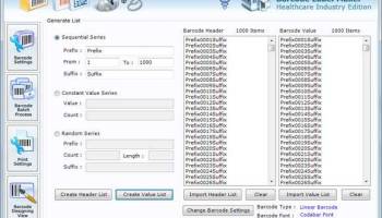 Barcode Labels for Healthcare Industry screenshot