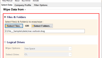 CubexSoft Data Wipe Tool screenshot