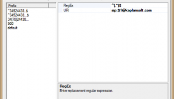 TekSIP Route Server screenshot