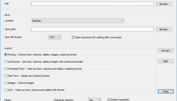 PDF to Word Converter Pro screenshot