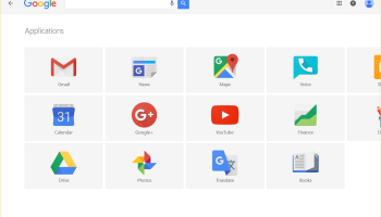 Google Search for Win8 UI screenshot
