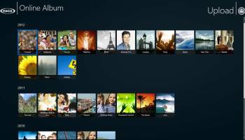 MAGIX Online Album for Win8 UI screenshot
