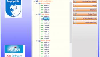 Sport Club Ticket Management System screenshot