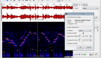 Sonic Visualiser screenshot