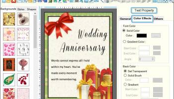 Greeting Card Maker Software screenshot