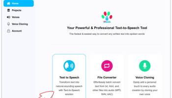 EaseText Text to Speech Converter screenshot
