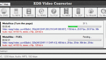 EDS Video Converter screenshot