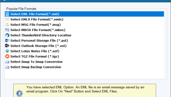 FixVare EML to HTML Converter screenshot