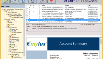 Free OST to PST Converter screenshot