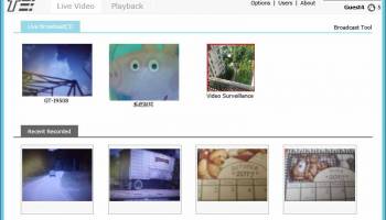 Live Video Broadcast Server for Windows screenshot