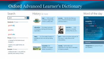Oxford Advanced Learner's Dictionary for Windows UWP screenshot