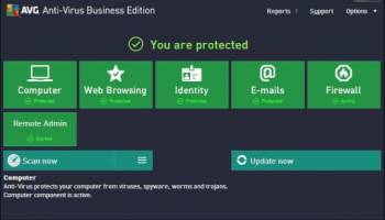 AVG AntiVirus Business Edition screenshot