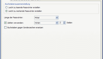 Portable Password Generator screenshot