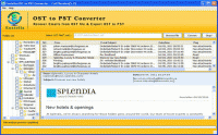 Outlook OST PST Recovery screenshot