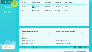 iSunshare CloneGo screenshot
