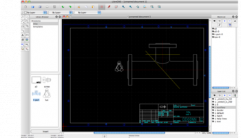 LibreCAD screenshot
