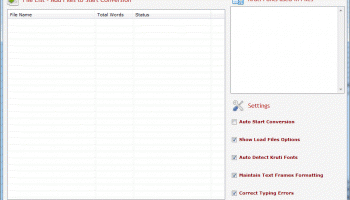 Kruti to Mangal Converter screenshot