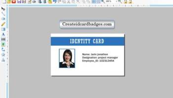 Create ID Card screenshot