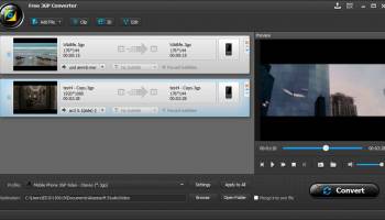Free 3GP Converter screenshot